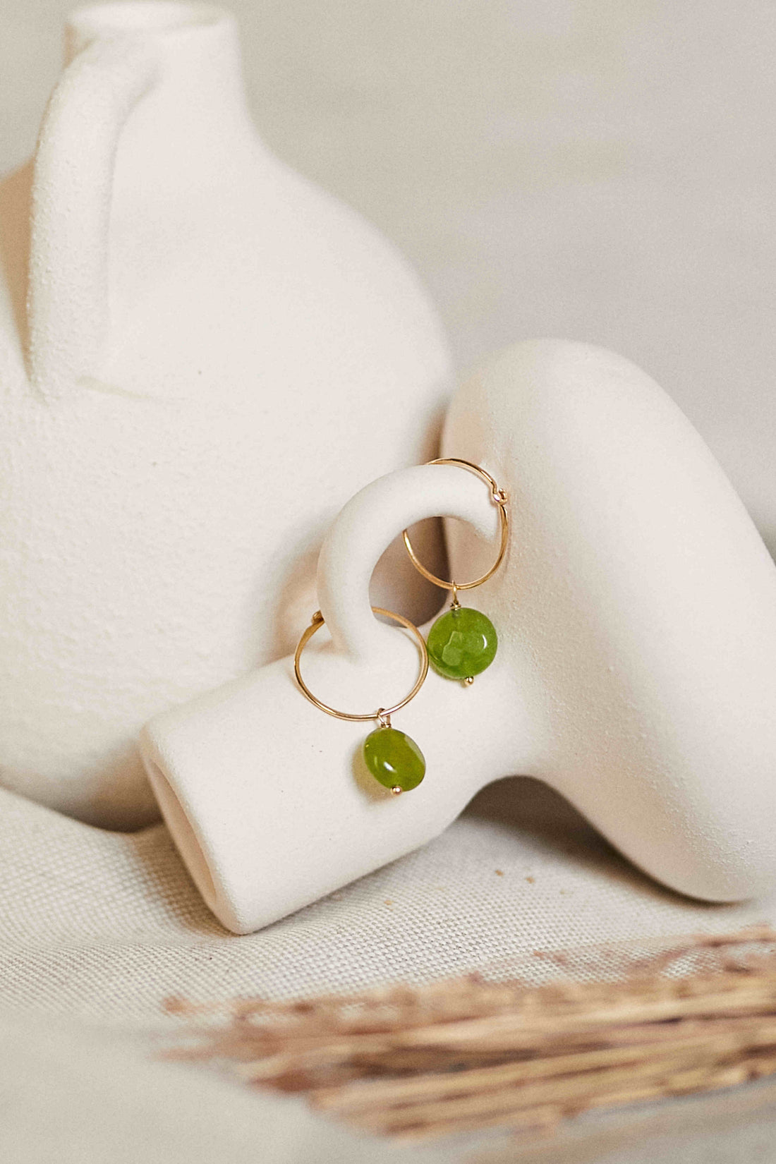 Pendientes aros de oro de 18 quilates Adalia Concept