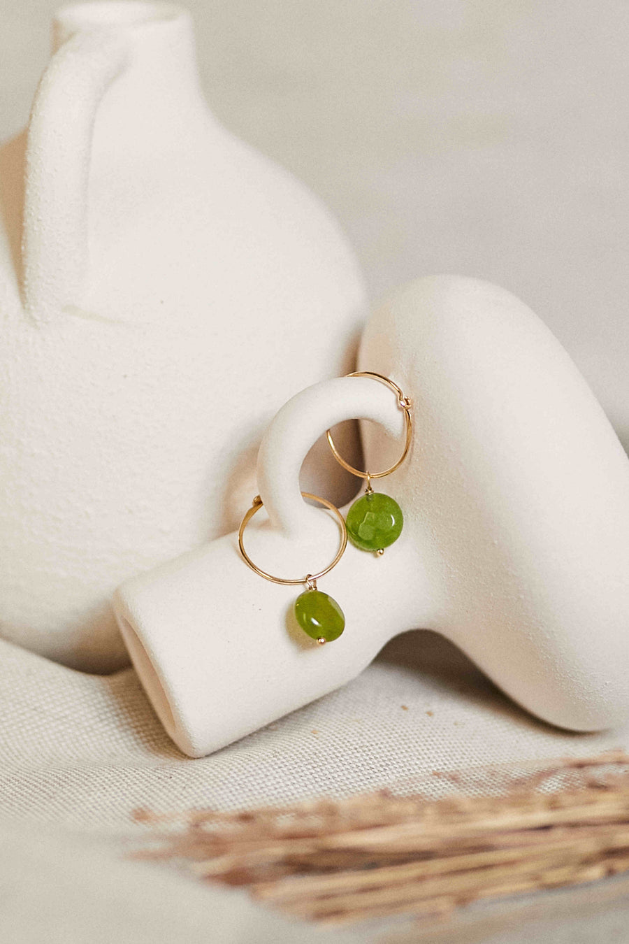 Pendientes aros de oro de 18 quilates Adalia Concept
