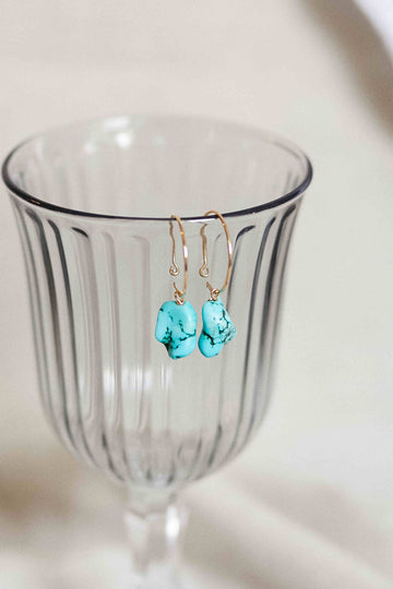 Pendientes oval green de Adalia Concept oro de 18 quilates