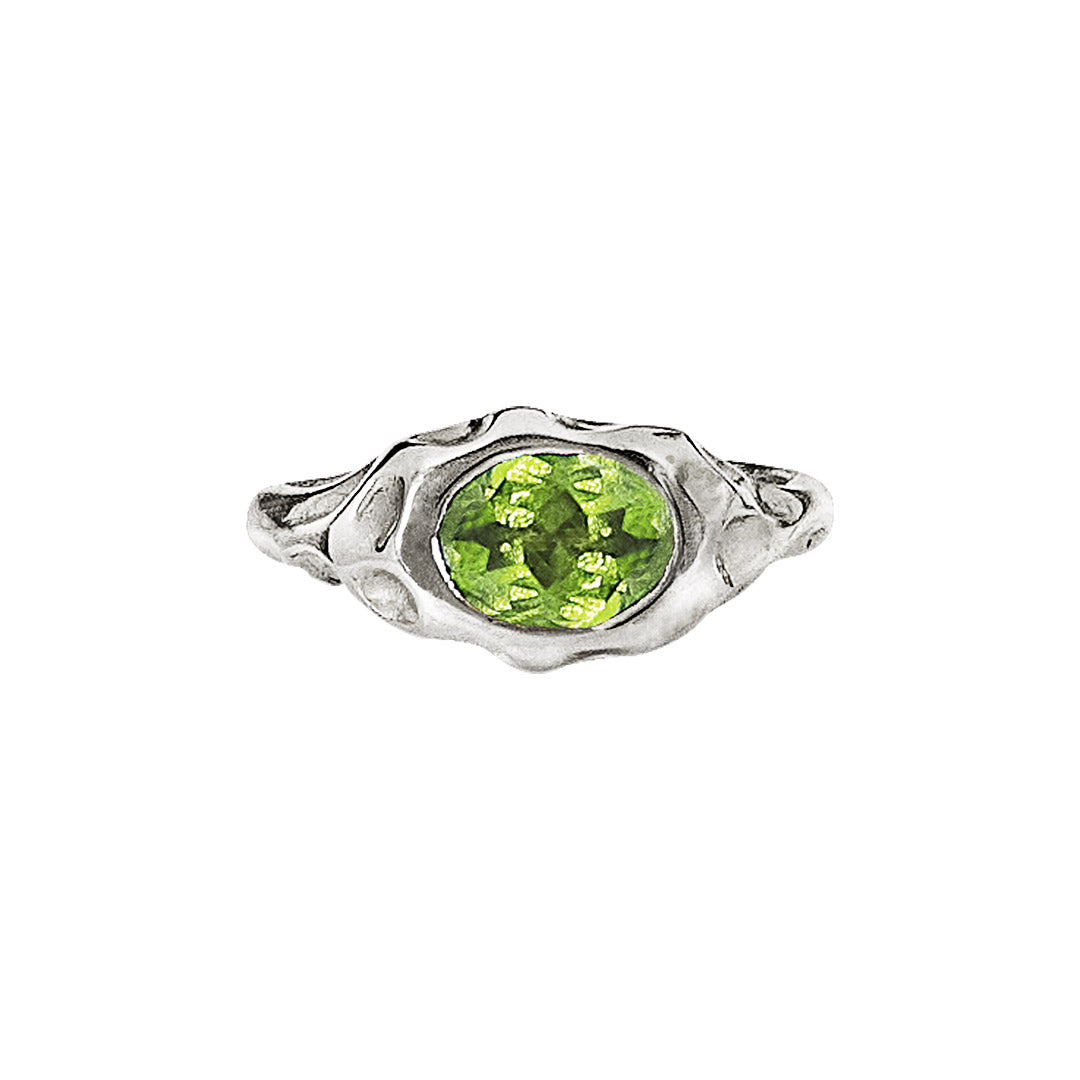 Anillo Matira Adalia Concept Peridoto Plata