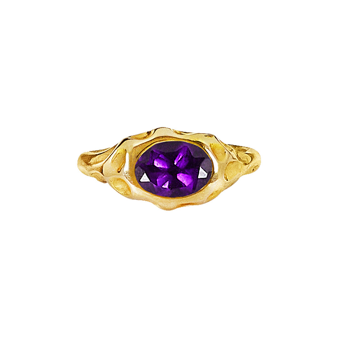 Anillo Matira Adalia Concept Amatista Plata