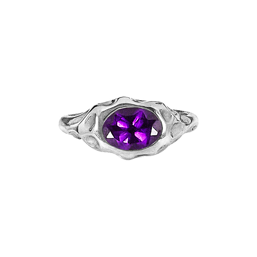 Anillo Matira Adalia Concept Amatista Plata