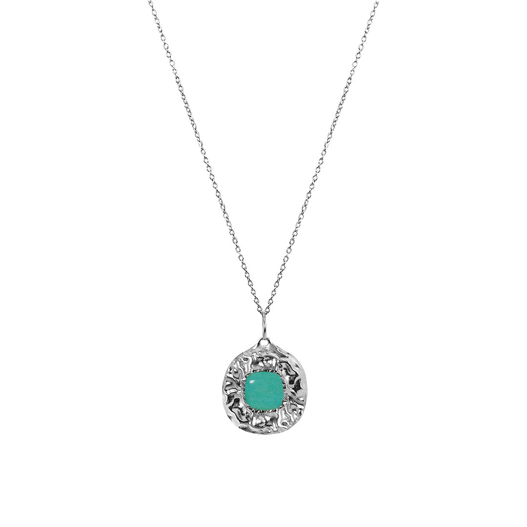 Colgante Cabo turquesa Adalia Concept Plata