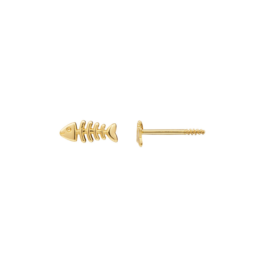 Pendiente Raspas Adalia oro 18 quilates