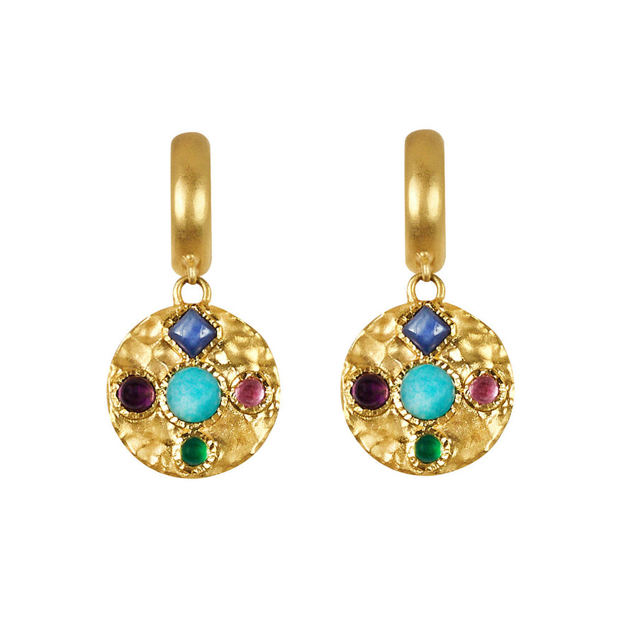 Pendientes Nido Adalia Concept baño oro 18 quilates